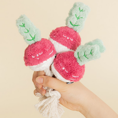 ROOT VEGETABLE TUG TOY