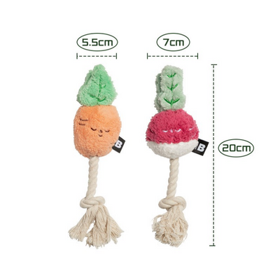 ROOT VEGETABLE TUG TOY